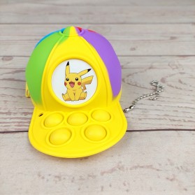 FoxMind Mainan Anak Topi Anak Push Pop It Bubble Children Toy - N4358 - Multi-Color - 2