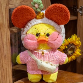 iMetree Boneka LaLafanfan Duck Plush Stuffed Doll Toy 30 cm - IL01 - Yellow
