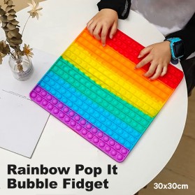 YOAINGO Mainan Anak Pop It Bubble Fidget Children Toy 30x30cm - 2806A-11 - Multi-Color