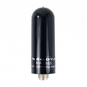 NAGOYA Antena Dual Band NA-805 for Walkie Talkie Taffware Pofung Baofeng UV-5R UV-82HX GT-3 DM-5R - Black