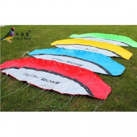 Weifang Mainan Layangan Parasut Anak Sport Beach Fly Kite - TD127 - Red - 4