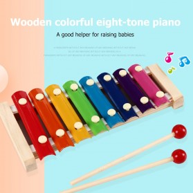 FoxMind Mainan Anak Xylophone Beat Instrument Children Toy - F697 - Multi-Color