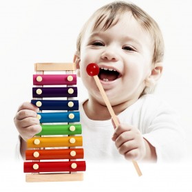 FoxMind Mainan Anak Xylophone Beat Instrument Children Toy - F697 - Multi-Color - 5
