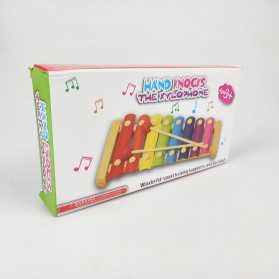 FoxMind Mainan Anak Xylophone Beat Instrument Children Toy - F697 - Multi-Color - 7