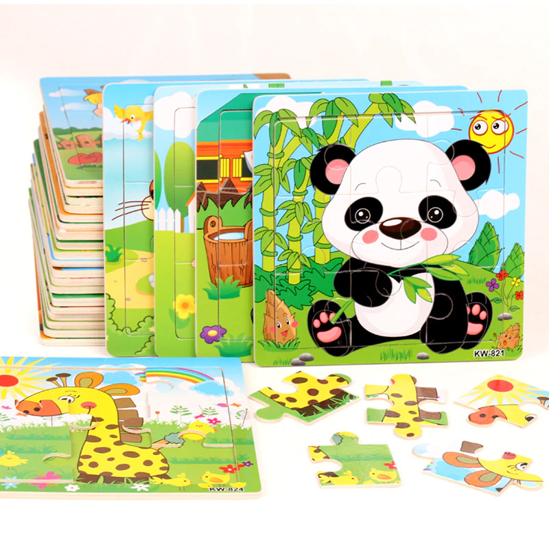 Gambar produk Datgo Mainan Anak Cartoon Puzzle Children Toy - KW-814