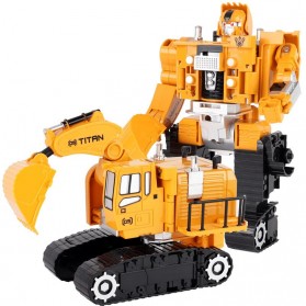 SAN YOU TOYS Mainan Mobil Transformer Deformation Robot - 6078A-1 - Yellow - 1