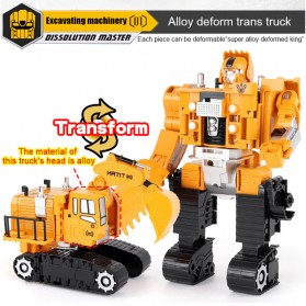 SAN YOU TOYS Mainan Mobil Transformer Deformation Robot - 6078A-1 - Yellow - 2