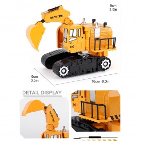 SAN YOU TOYS Mainan Mobil Transformer Deformation Robot - 6078A-1 - Yellow - 6