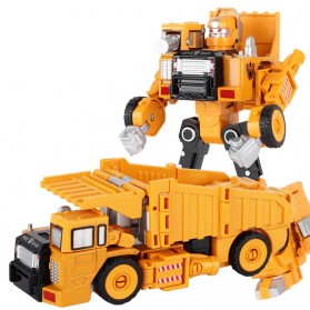 KY Mainan Mobil Action Figure Car Transformer Deformation Robot - KY80305 - Yellow