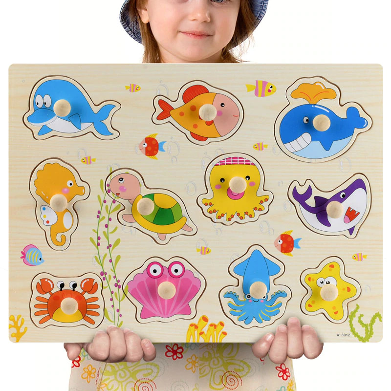 Ocday Mainan Anak Hand Grab Puzzle Board Children Toy 3012 Multi Color Jakartanotebook Com