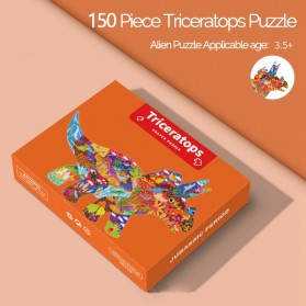 HXWANX Mainan Anak Montessori Puzzle Children Toy Triceratop 150 PCS - CH-02 - Multi-Color - 1