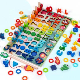 DOYOQI Mainan Anak Montessori Shape Matching Children Toy - Z0567 - Multi-Color - 1