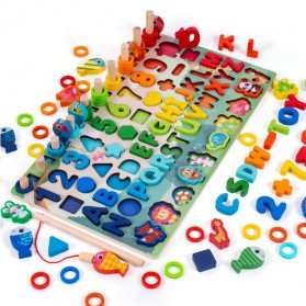 DOYOQI Mainan Anak Montessori Shape Matching Children Toy - Z0567 - Multi-Color - 2