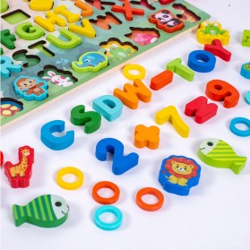 DOYOQI Mainan Anak Montessori Shape Matching Children Toy - Z0567 - Multi-Color - 4