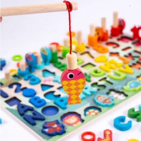 DOYOQI Mainan Anak Montessori Shape Matching Children Toy - Z0567 - Multi-Color - 7