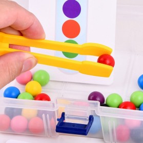 QWZ Mainan Anak Montessori Beads Test Tube Children Toy - QWZ651 - Multi-Color - 3