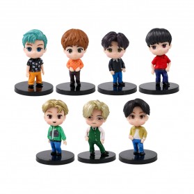 Muwanzhi Mainan Anak Tiny Tan BTS Children Toy 7 PCS - ZNM47 - Multi-Color