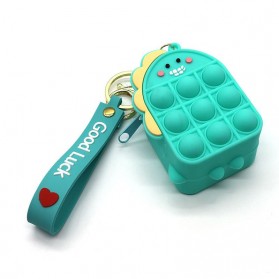 Muwanzhi Mainan Push Pop It Bubble Button Silicone Bag Children Toy - ZNM48 - Green