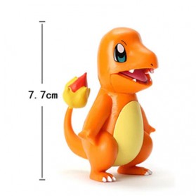 TAKARA Action Figure Karakter Pokemon Model Charmander - XPY00 - Orange