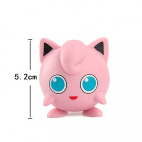 TAKARA Action Figure Karakter Pokemon Model Jigglypuff - XPY00 - Pink