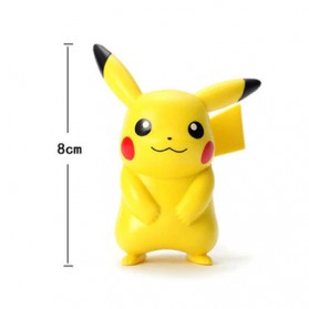 TAKARA Action Figure Karakter Pokemon Model Pikachu - XPY00 - Yellow