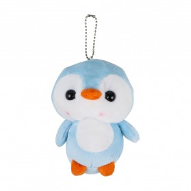 Boneka - CHUNEN Penguin Toy Key Chain Gantungan Kunci Boneka Plush - CH01 - Blue