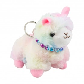 Boneka - CHUNEN Alpaca Toy Key Chain Gantungan Kunci Boneka Plush -  CH01 - Multi-Color