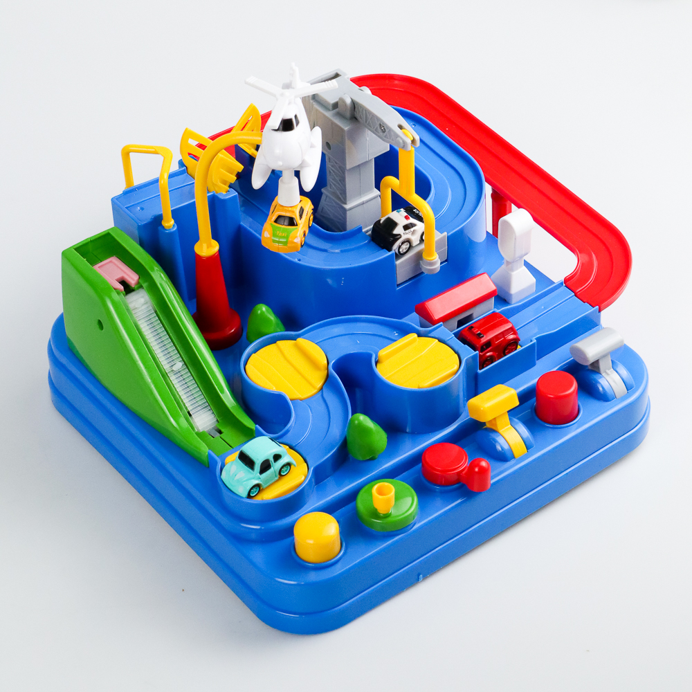 Gambar produk Firststep Mainan Anak Racing Car Rail Children Toy 4 Mobil - T804A