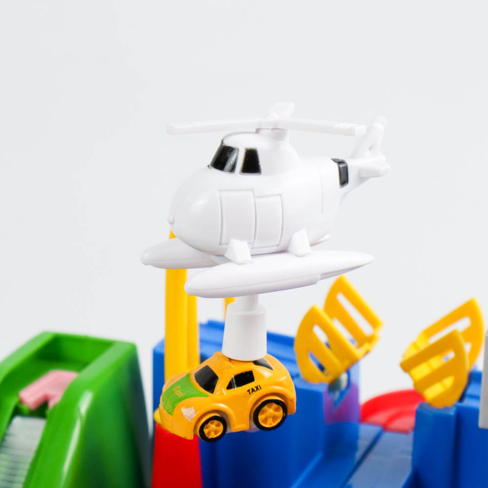 Gambar produk Firststep Mainan Anak Racing Car Rail Children Toy 4 Mobil - T804A