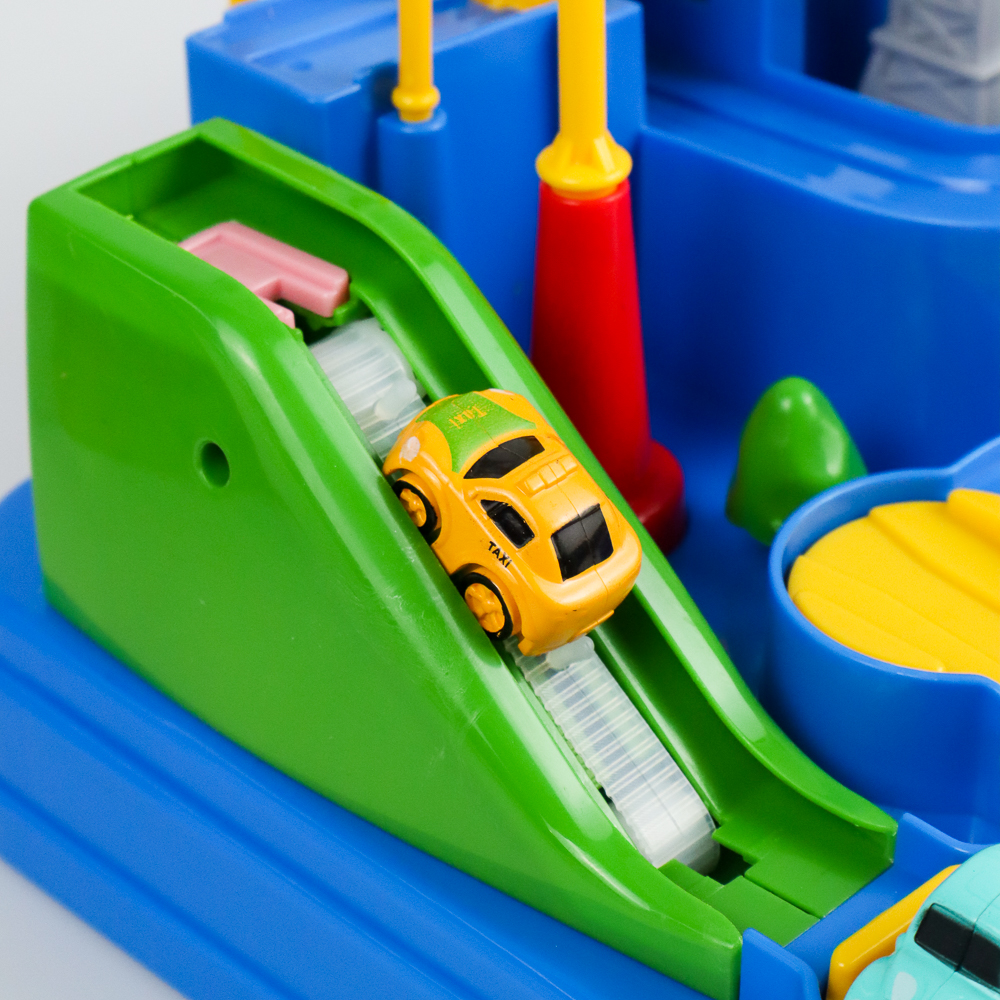 Gambar produk Firststep Mainan Anak Racing Car Rail Children Toy 4 Mobil - T804A