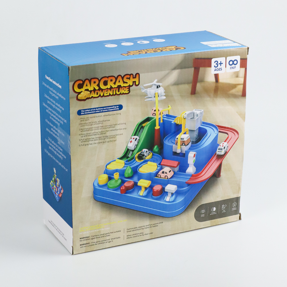 Gambar produk Firststep Mainan Anak Racing Car Rail Children Toy 4 Mobil - T804A