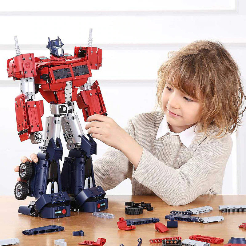 Xiaomi Mitu Smart Building Blocks Mainan Robot Transformers Optimus Prime Qtz01iqi Jakartanotebook Com