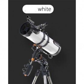 Celestron Astromaster Telescope Teropong Bintang Space Astronomical - 130EQ - White