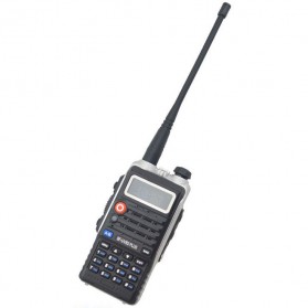Taffware Walkie Talkie Dual Band 8W 128CH UHF+VHF - BF-UVB2 Plus - Black - 2