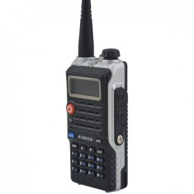 Taffware Walkie Talkie Dual Band 8W 128CH UHF+VHF - BF-UVB2 Plus - Black - 5