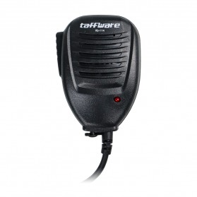 Taffware Speaker Microphone Push To Talk PTT for Taffware Pofung Walkie Talkie - RS-114 - Black