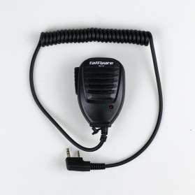 Taffware Speaker Microphone Push To Talk PTT for Taffware Pofung Walkie Talkie - RS-114 - Black - 2