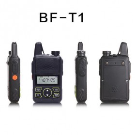 Taffware Walkie Talkie Single Band 1W 20CH UHF - BF-T1 - Black - 4