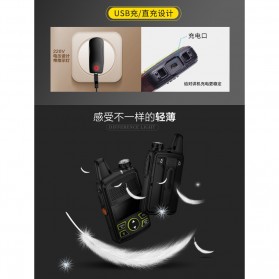 Taffware Walkie Talkie Single Band 1W 20CH UHF - BF-T1 - Black - 8