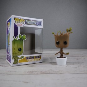 Funko POP! Marvel Guardians of the Galaxy Pot Dancing Groot - Brown - 5