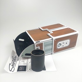 Proyektor Smartphone Portabel Cardboard 2.0 - SP01 - Brown - 6