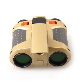 Night Scope Teropong 4 x 30mm Binoculars with Pop-Up Light - JYW-1226 - Golden - 3