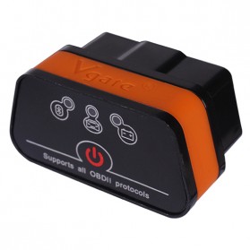 VGate ICAR 2 Car Diagnostic OBD2 ELM327 Bluetooth V1.7 - Black/Orange - 1