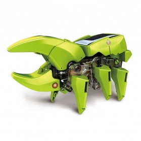 4 in 1 Transforming Solar Robot Science & Education DIY Toys Kids - 1015 - Green - 2