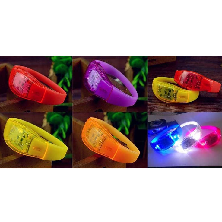 led bracelet with sound and motion sensor orange led bracelet with sound and motion sensor orange