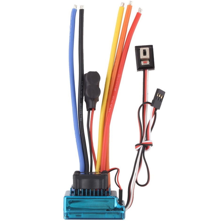 120A ESC Sensored Brushless Controller for 1/8 1/10 Car 