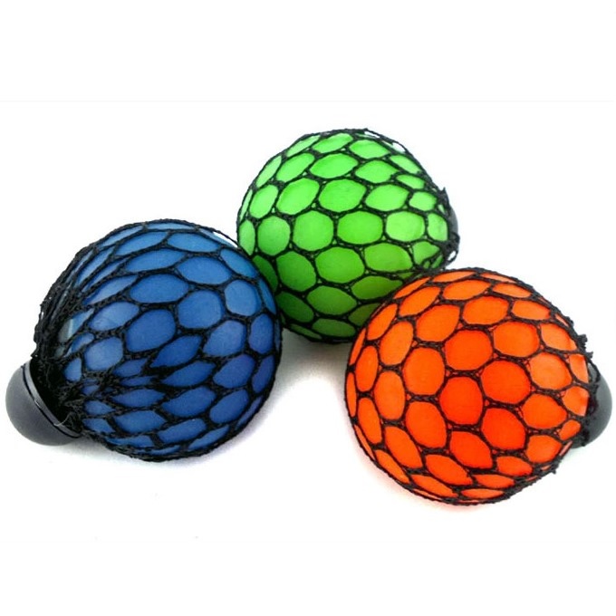 Big Grape Anti Stress Ball / Bola Anggur Mainan - Blue