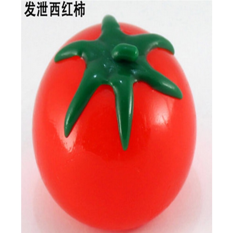  Squishy  Anti Stress Ball Bentuk Tomat Red 