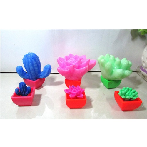 Colored Magic Growing Cactus Kids Toy Mainan Kaktus Large Size 1 Pcs Multi Color Jakartanotebook Com