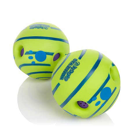Wobble Wag Giggle Pet Toys - NEBI542 - Green/Black 